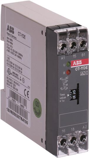 ABBӕrg^CT-YDE,1c/o, 0.3-30s,24VAC/DC 220-240VAC 
PI: